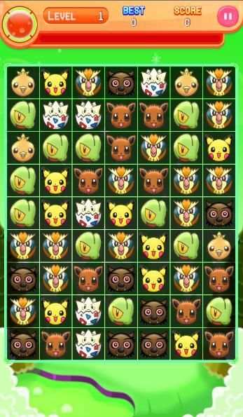 Pokemon Match Crush Fun screenshot 3