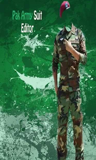 Pak Commando Army Suit Editor screenshot 2