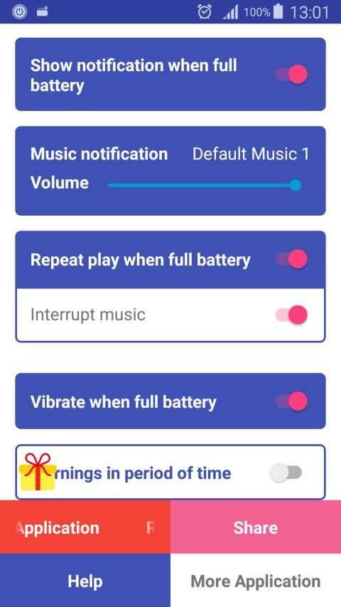 Battery Full Alarm screenshot 5