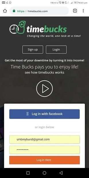 Timebucks- earn online money स्क्रीनशॉट 2