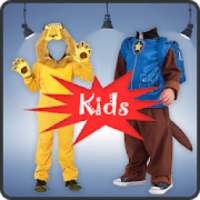 Kids Photo Suit Editor - Girls & Boys Suit