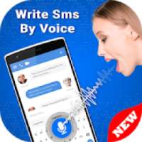 Write SMS by voice