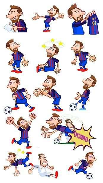 WAStickerApps - Messi Chat Stickers for WhatsApp screenshot 1