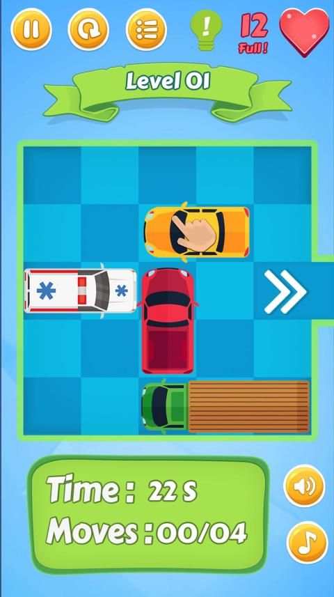 Unblock Ambulance Car स्क्रीनशॉट 1