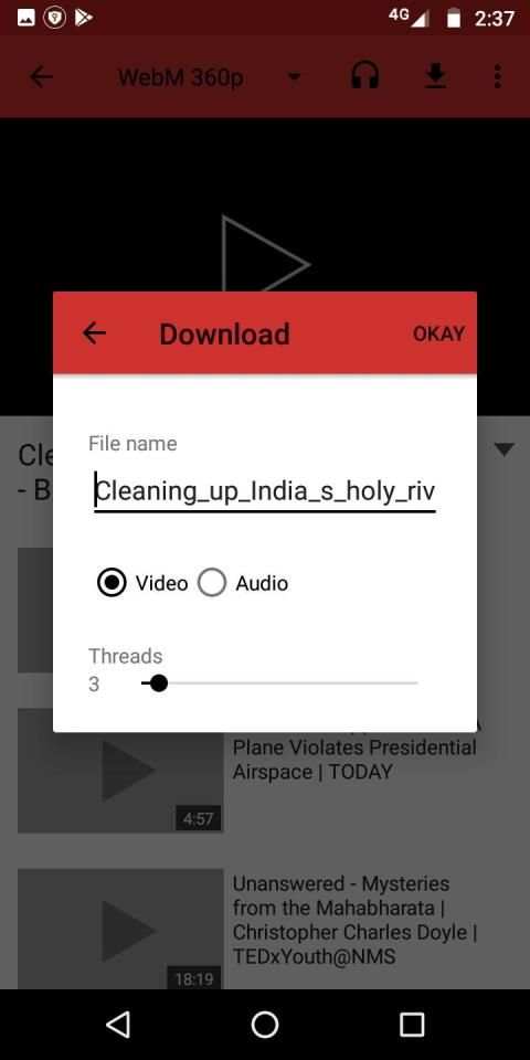 MP4 All Video Player स्क्रीनशॉट 4