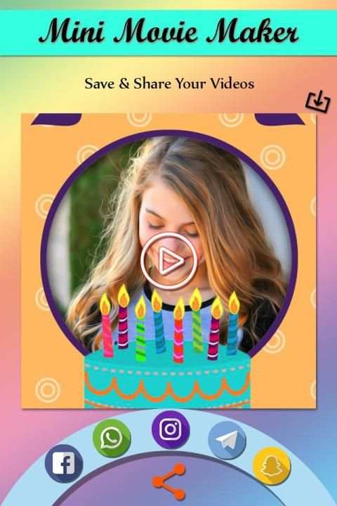 Mini Movie Maker screenshot 1