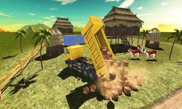 Dump & Loader Truck Free screenshot 1