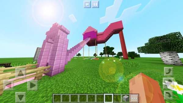 New Pink House Game for Girls МСPЕ screenshot 1