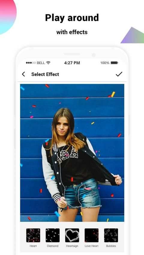 Love Heart Photo Effect Video Maker -Animation,GIF screenshot 7