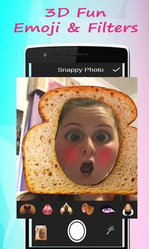 Snappy photo stickers & filters ♥ screenshot 3