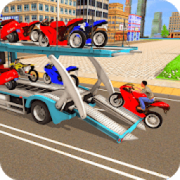 Motorcycle Transport Truck: Bike Transporter Sim icon