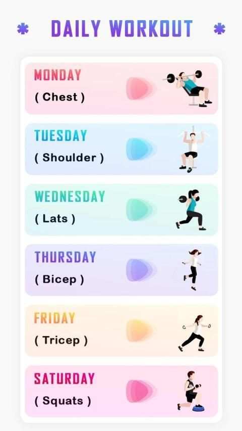 Home Workout - No equipment- Daily Workout at Home screenshot 1