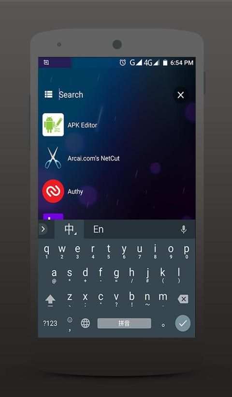 Buzz Launcher - 3D Shell screenshot 1