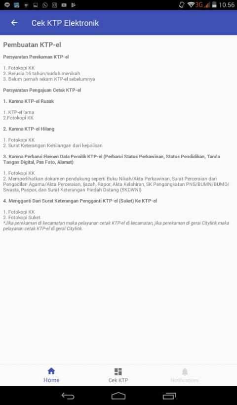 Cek E-KTP Indonesia 2 تصوير الشاشة