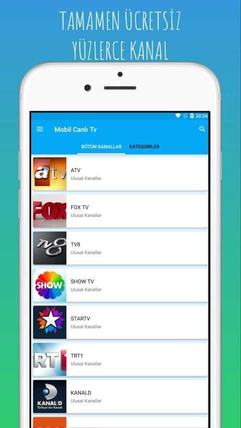 Mobil Canlı Tv screenshot 2
