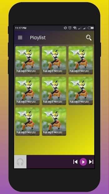 Mp3 Naruto Complete screenshot 3