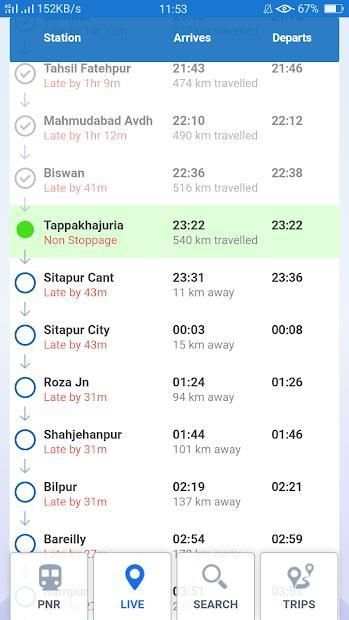 Indian Live Train Search App screenshot 6