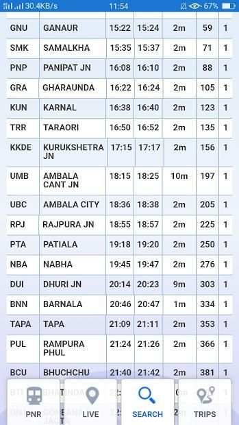Indian Live Train Search App screenshot 4