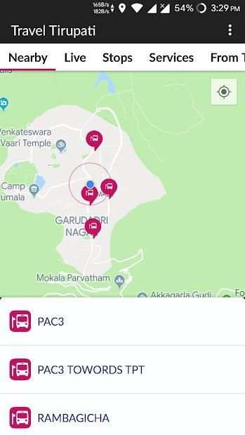 APSRTC Tirupati - Track Local City Bus Services screenshot 8