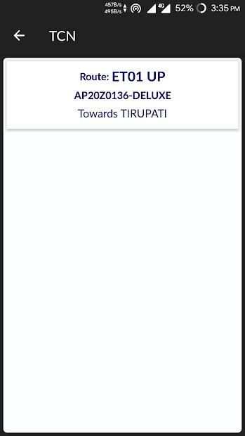 APSRTC Tirupati - Track Local City Bus Services screenshot 1