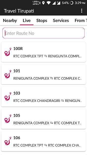 APSRTC Tirupati - Track Local City Bus Services screenshot 7