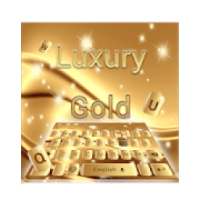 Luxury Bussiness Gold Keyboard Theme