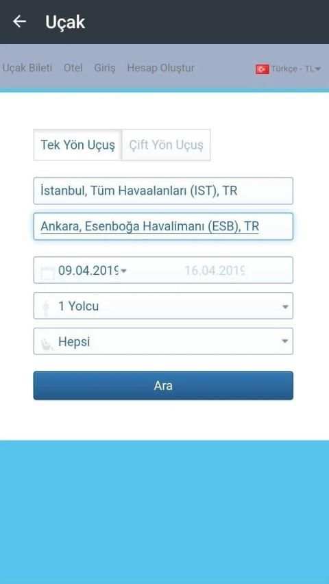 Bilet Noktası - Ucuz Uçak Bileti screenshot 4