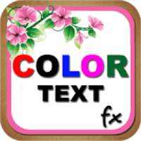 Color Text Fx on 9Apps