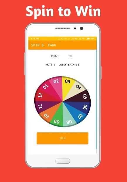 Earn Money by Spinner स्क्रीनशॉट 2