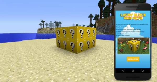 Lucky Block Mod for MCPE screenshot 1
