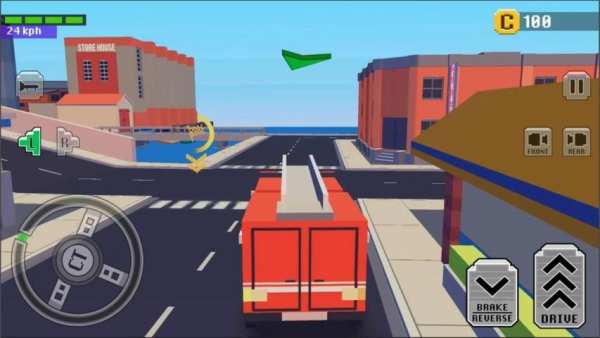 Crazy Car: Fast Driving In Town screenshot 5