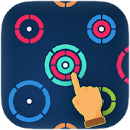 Color rings matching puzzle आइकन