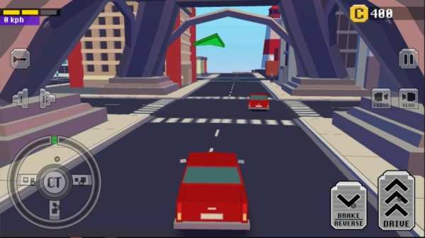 Crazy Car: Fast Driving In Town screenshot 8