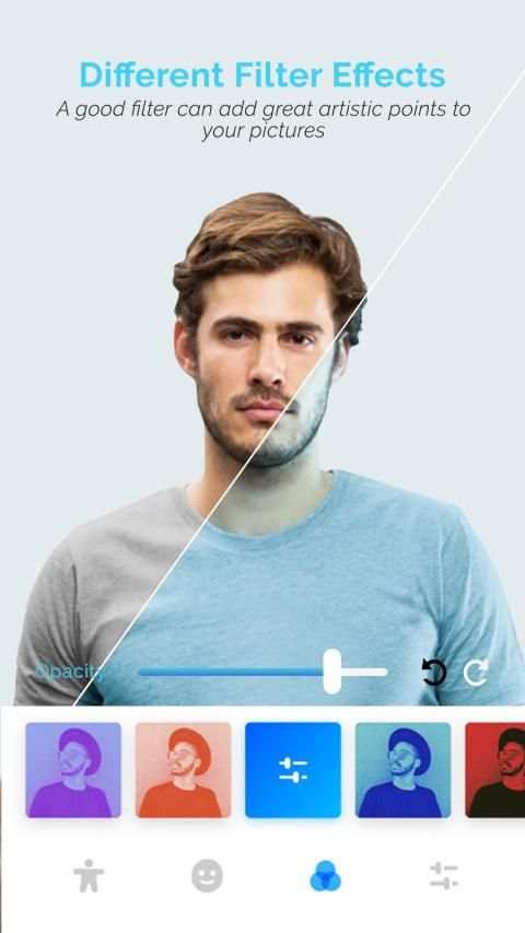 Boy photo editor 6 تصوير الشاشة
