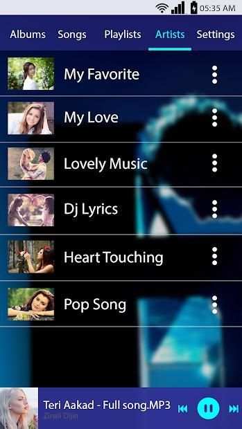 MP3 Player - Music Player स्क्रीनशॉट 1