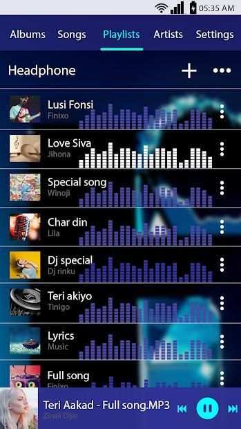 MP3 Player - Music Player स्क्रीनशॉट 2