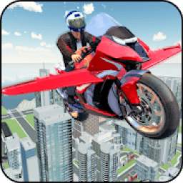 Futuristic Flying Bike Game