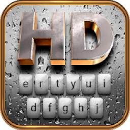 Rain HD Animated Keyboard + Live Wallpaper