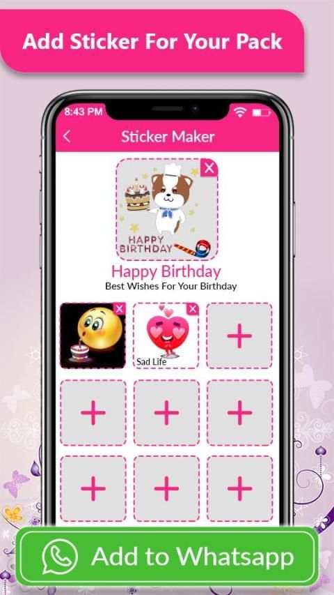 Create Stickers for WhatsApp - WAStickerApps स्क्रीनशॉट 4