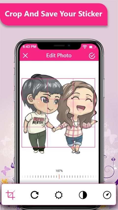 Create Stickers for WhatsApp - WAStickerApps स्क्रीनशॉट 1