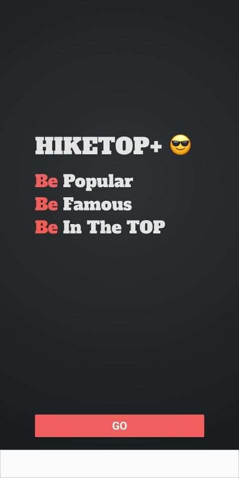 Hiketop+ Promo and Statistics (Pilot version) स्क्रीनशॉट 2