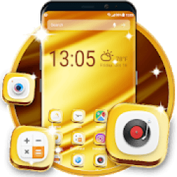 Golden Launcher for GALAXY Phone icon