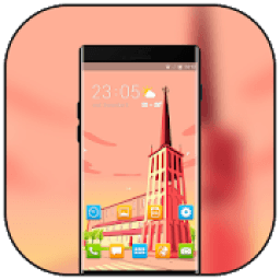 ikon Tema untuk wallpaper teknologi Palm baru