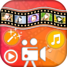 Photo To Video Slideshow Maker Video Editor आइकन
