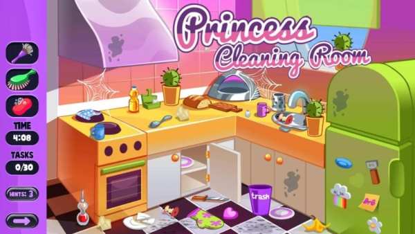 Princess Clean the Room screenshot 5
