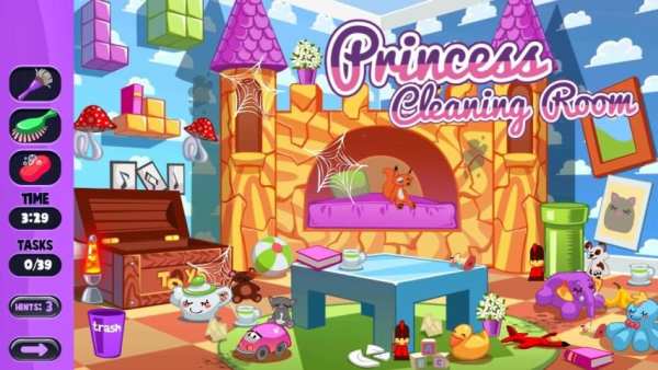 Princess Clean the Room screenshot 2