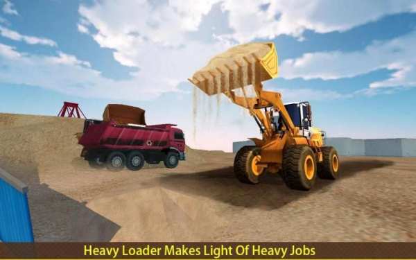 Dump Truck & Heavy Loader स्क्रीनशॉट 4