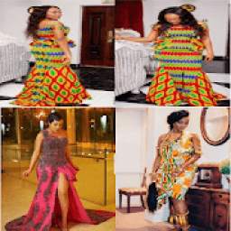 Wedding Ghana Kente Dresses