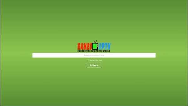 RAMBO IPTV screenshot 1