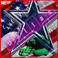 Dallas Cowboys" keyboard Theme on 9Apps